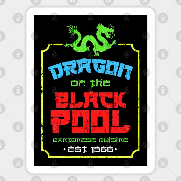 Dragon of the Black Pool ✅ - Big Trouble In Little China Magnet by Sachpica